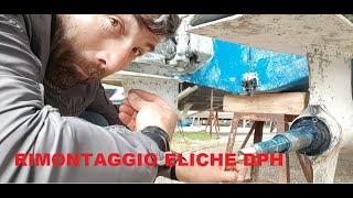 rimontaggio eliche piedi volvopenta DPH video intero [upl. by Ahsino4]