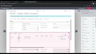 Microsoft Dynamics Business Central Personalization of a Purchase Invoice [upl. by Pitchford]