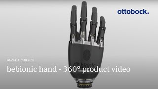 bebionic hand  360° product video  Ottobock [upl. by Ednew]