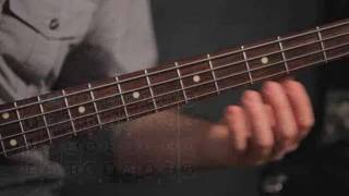 How to Play a B Note  Bass Guitar [upl. by Esinart]