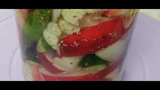 sirka achar recipe  sirka mix vegetable achar recipe by Kitchen Dilfaraib [upl. by Nnylyram]