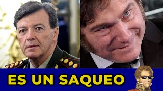 EL GENERAL MILANI  quotMilei es UNA BASURA traidora a la patria que vende el paísquot [upl. by Ebba]