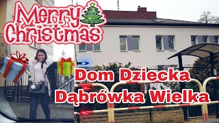 Wizyta w Domu Dziecka Dąbrówka Wielka k Zgierz  Haul Ubraniowy amp Projektor  VLOGMAS 5 2020🎄🎅🏼 [upl. by Atika]