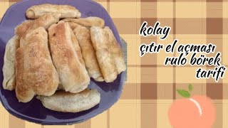 en kolay çıtır rulo börek tarifi abone olup like atarsaniz bunun gibi videolarin devamı gelecek [upl. by Earl309]