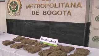 760 kilos de marihuana tipo cripy incautados en Bogotá  policiadecolombia [upl. by Biondo544]