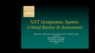 NXT Urodynamic System Critical Review amp Assessment Presented by Laborie [upl. by Chainey654]