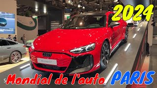 New Audi RS E Tron GT 2025 Walkaround  Paris Motor Show 2024 [upl. by Anirehtak293]