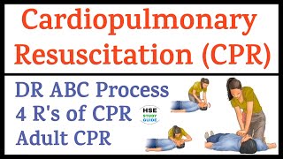 CPR Cardiopulmonary Resuscitation in Hindi  DR ABC Process  4 Rs of CPR  Adult CPR  CPR [upl. by Mcneil362]