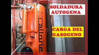 AUTÓGENA COMO CARGAR CARBURO [upl. by Pietro395]