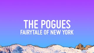 The Pogues  Fairytale Of New York Lyrics ft Kirsty MacColl [upl. by Oirotciv]