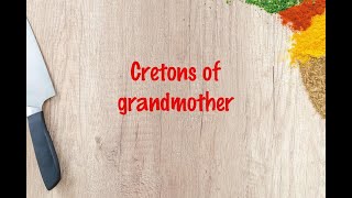 How to cook  Cretons of grandmother [upl. by Deery390]