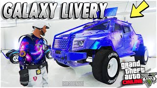 GTA 5 EASY Galaxy Livery Merge Car to Car Merge F1 Wheels Any Vehicle GTA 5 Glitches [upl. by Anivas170]