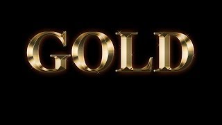 Golden Text Effect In Photoshop In Hindi  Photoshop Mai Golden Effect kese bnai [upl. by Edylc270]