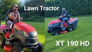 Using Lawn Tractor to mow the lawn [upl. by Stanford]