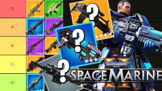 Space Marine 2 Weapon Tier List  What Are The Best Weapons Warhammer 40k Weapons [upl. by Anib486]