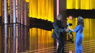 Oprah presenting Usher with Entertainer of the Year Award NAACP Image Awards 2024 [upl. by Clarance]