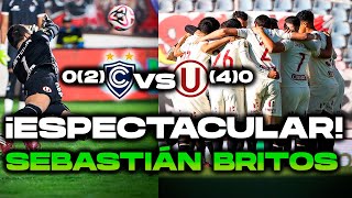 ¡ESPECTACULAR ACTUACIÓN DE BRITOS CABANILLAS CON NUTRISIONISTA  CIENCIANO 0 VS UNIVERSITARIO 0 [upl. by Tillinger]