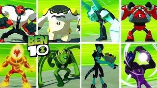 Ben 10 All Ultimate Attacks  All Transformations amp Aliens [upl. by Sublett784]