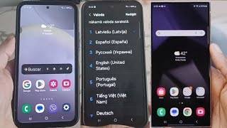 Cómo cambiar idioma en Samsung S24 plus  ultra [upl. by Nahshun]