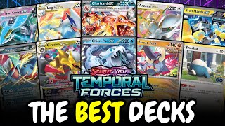 10 Best Pokemon Decks  March 2024 Post Rotation Temporal Forces [upl. by Neerahs]