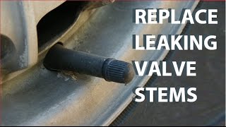 How to replace a Valve Stem on a Tire [upl. by Medor197]