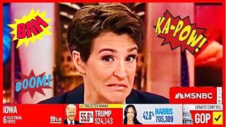 Watch Rachel Maddow AGAIN get that STUPID SMIRK Wiped off of Her Face 2024 Election version [upl. by Skantze264]