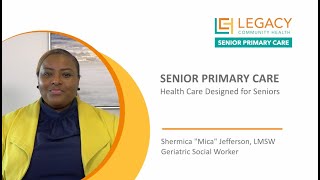 Meet Mica Jefferson – Geriatric Social Worker Senior Primary Care [upl. by Yrot]