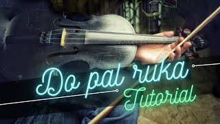 Do Pal Ruka Violin Tutorial  Easy Music Tutorials [upl. by Solakcin]