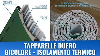 Tapparelle bicolore ad isolamento termico  Duero [upl. by Gayel330]