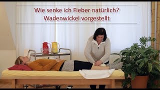 Fieber natürlich senken  Wadenwickel [upl. by Atiekram306]