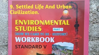 Settled Life And Urban Civilization5th STD  questions and answers of workbook [upl. by Ahsiem470]