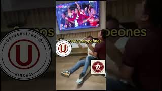 REACCIONES AL GOL DE CALCATERRA universitario [upl. by Stovall]