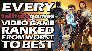 Every Telltale Games Video Game Ranked From WORST to BEST [upl. by Allan]