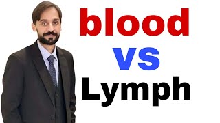 Difference Between Blood and Lymph [upl. by Ariaec]