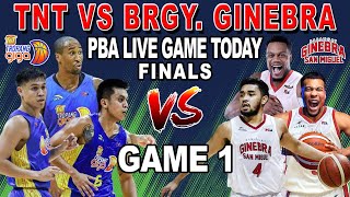 BRGY GINEBRA vs TNT Game 1 Finals  PBA Live Full Game Today  2K24 [upl. by Renmus931]