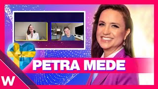 🇸🇪 Eurovision 2024 host Petra Mede on quotWe Just Love Eurovision Too Muchquot and more INTERVIEW [upl. by Ann]