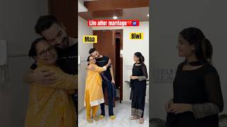 Life after marriage❤️ youtubeshorts shorts ytshorts couple marriage simrit [upl. by Aivatan920]