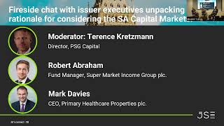 Fireside chat with issuer executives unpacking their rationale for considering the SA Capital Market [upl. by Iaht]