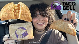 Trying my BELOVED TACO BELL CARAMEL APPLE EMPANADA in 2024 [upl. by Larkin]