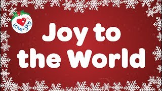 Joy to the World with Lyrics  Christmas Carol amp Song [upl. by Orianna]