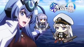 New Jersey talking to other Ships  Azur Lane Sortie Lines [upl. by Iroc]