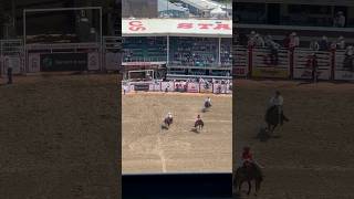 THE BIGGEST RODEO IN THE WORLD Calgary Stampede Rodeo 2024 [upl. by Aymahs958]