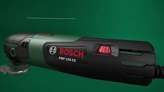 Bosch Multifunction PMF 220 CE – 220W Multi Tool 3 [upl. by Auqenes]