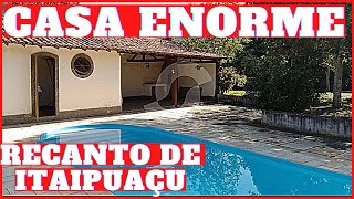 🔴Casa Muito GRANDE em Recanto de Itaipuaçu  CASA Itaipuaçu😱 [upl. by Voltmer]