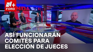 ¿Cómo funcionarán los comités para la elección de jueces  Agenda Pública [upl. by Rik]