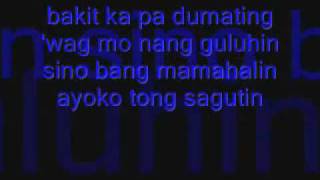 bakit  gagong rapper lyrics [upl. by Oniliuqnart]