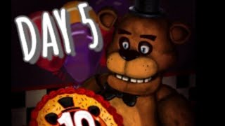 8 days of FNAF DAY 5 FNAF 10 YEAR ANNIVERSARY [upl. by Epul805]