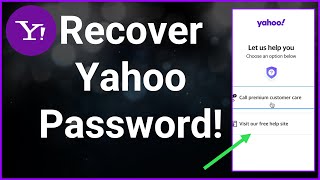 How To Recover Yahoo Password Without Backup Email Or Phone Number [upl. by Nimajnab670]