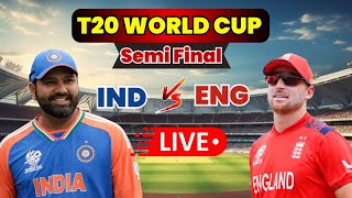 🔴LIVE  IND Vs ENG  ICC T20 World Cup Semi Final 2024  T20 Match Live Updates  Cricket  N18L [upl. by Neroled]