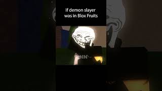 This is KRAZY roblox bloxfruits demonslayer shorts [upl. by Orella]